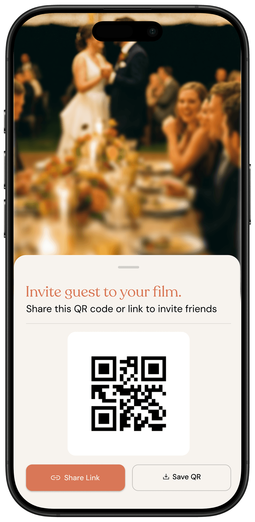 Kinto Share QR screen